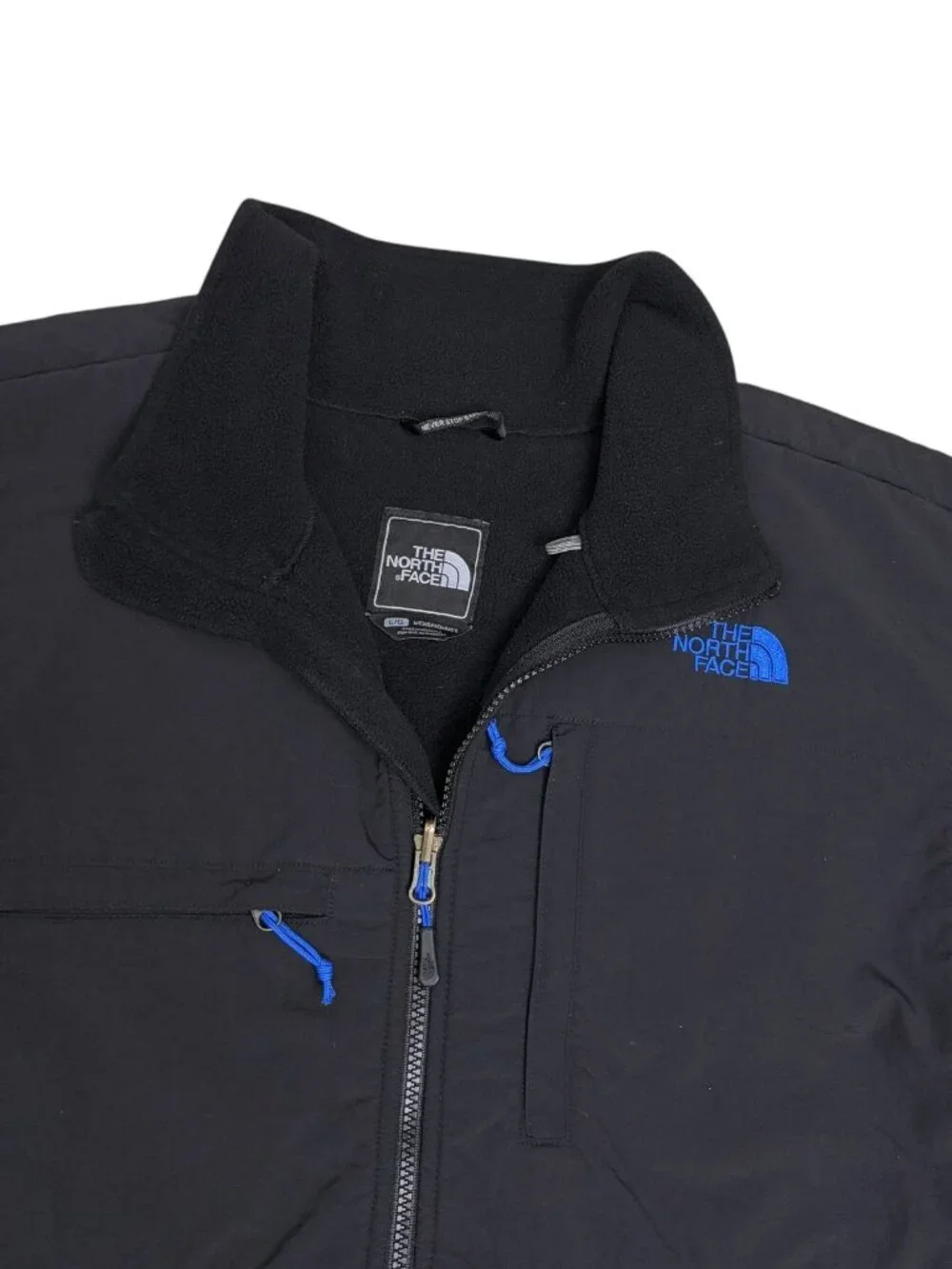 THE NORTH FACE Denali Fleece Jacket RECYCLED POLARTEC Coat Mens Large